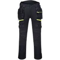 Portwest - Pantalon Dx4 Poches Flottantes Démontables Noir Short L - Fr(46) - Uk(36)