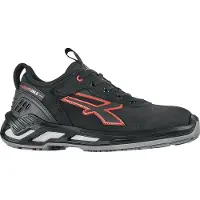 U Power Chaussure de sécurité TUCKER Gr.43 noir/rouge S3 CI SRC ESD EN20345 Cuir U.POWER