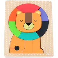 Vilac Puzzle en bois Lion - Jouets éducatifs et amusants pour enfants