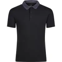 Regatta TRS174 | Polo Coolweave contrasté pour homme - Couleur : noir/gris scellé (Solid) - Taille : XS