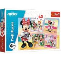 Trefl PUZZLE CUBES 60 Belle Minnie 17360