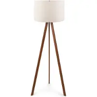 Opviq , AYD-1527, lampadaires, écru, MDF, 38 x 38 x 140 cm