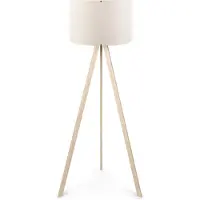 Opviq , AYD-1524, lampadaires, crème, MDF, 38 x 38 x 140 cm