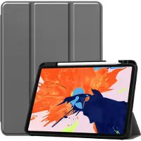 Cover-Discount Business Smart Case (Apple iPad Pro 12.9 2018, Apple iPad Pro 12.9 2020, Apple iPad Pro 12.9 2021, Apple iPad Pro 12.9 2022), Étui pour tablette, Gris