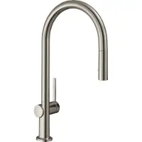 Hansgrohe Talis M54 mitigeur monocommande de cuisine 210, douchette extractible, 2 jets, 72800800