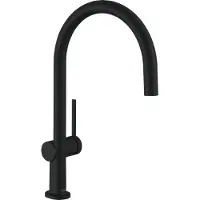 Hansgrohe robinet de cuisine monocommande Talis M54, 220 mm, 1 jet, finition noir mat