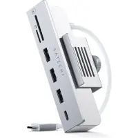 Satechi USB-C Clamp Hub pour iMac 24" Argent