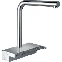 Hansgrohe Mitigeur de cuisine 250 avec douchette extractible 2 jets, sBox chromé Aquno Select M81