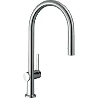 Hansgrohe Mitigeur de cuisine 210 avec douchette extractible 2 jets chromé Talis M54
