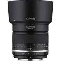 Samyang Objectif Hybride MF 85mm f/1,4 MK2 pour Fuji X