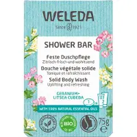 Weleda Shower Bar Douche Geranium Et Listea 75 Grammes