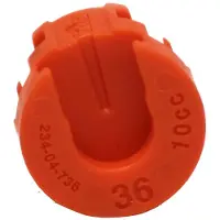 FOX Entretoise de volume 36 Float 10cc Orange Orange One Size