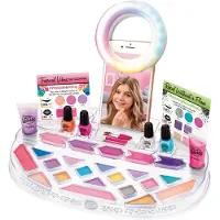 Shimmer 'N Sparkle Light Up Beauty Set Rose