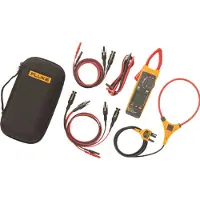 Fluke BEHA FLK-393FC-PVLEAD Paquet avec pince ampèremétrique (CAT III 1000V, CAT IV 600V, Ampèremètre à pince)