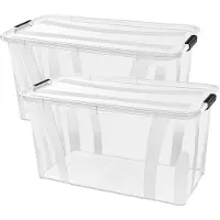 Siena Home Boîte de rangement Anzio 32 l, lot de 2