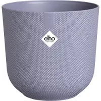 Elho , Vaso Jazz Round Lilla Ø26xh24cm, Vasi Interno Esterno