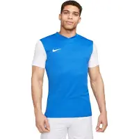 Nike Tiempo Premier Ii Short Sleeve T-shirt Bleu L Homme