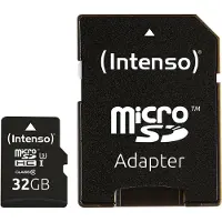 Intenso 3433480 microSDHC 32GB Class 10 UHS-I Professional
