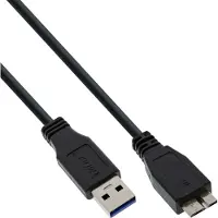 Goobay Câble USB 3.2 Gen.1, A à Micro B, noir, 1m