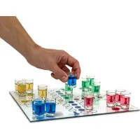 Relaxdays Jeu Drinking Ludo (2 - 4 Joueur)