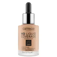 Catrice FOND DE TEINT COUVERTURE LIQUIDE HD dure jusqu'à 24h 040-beige chaud 30 ml