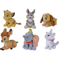 Simba Disney pluche 25 cm 6 assortiments