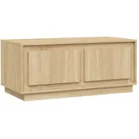 vidaXL Table basse chêne Sonoma 102x50x44 cm Bois composite