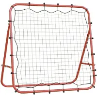 vidaXL Football Rebounder Réglable 96x80x96 cm Acier et PE