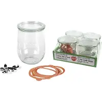 Weck Tulip 1l Hermetic Jar Clair