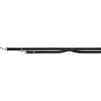 Trixie Laisse pour chien Trixie Premium Ajustable Nylon Noir