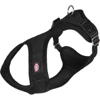 Trixie Soft 20 Mm Dog Harness Noir 35-60 cm