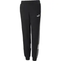 Puma Pantalon Essentials+ Colorblock Fl Cl Noir 3-4 ans Garçon Noir 3-4 ans
