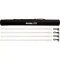 Nanlite PavoTube T8-7X 4Kit (éclairage de studio, Lampe à tige, Lumière vidéo), Lumière continue, Multicolore