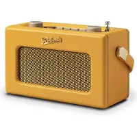 Roberts Radio Roberts Revival iStream 3L, portable, analogique et numérique, DAB, DAB+, FM, prise jack 3,5 mm, USB Type A, jaune