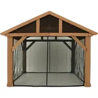 Westmann Mesh Moustiquaire Accessoires pour Pavillon Yukon 1412 Noir