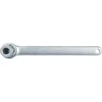 Ks Tools Clé de dégazage pour freins, extra courte, 7 mm, verte
