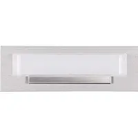 Elcom Bouton-poussoir d'appel AVZ-REB Plaque nominative LED blanche EB Alu (Filaire)