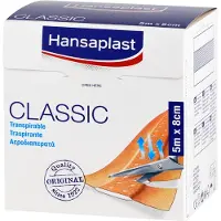 Hansaplast Pansement Classic 5 m x 8 cm, 1 pce