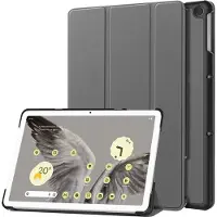 Cover-Discount Google Pixel Tablet - Étui Smart Tri-fold gris (Tablette Google Pixel), Étui pour tablette, Gris