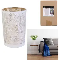 Home Deco Factory Vase en métal Tauri 20 cm