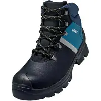 Uvex 6513341 Bottes de sécurité S3 Taille (UE) : 41 Noir, bleu 1 paire (S3, 41)