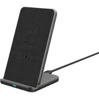 Rapoo Station de recharge sans fil Qi "XC360", 15W, Gris (00215043)