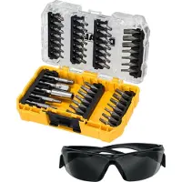 DeWalt Jeu d'embouts Dewalt 47 pcs incl. lunettes
