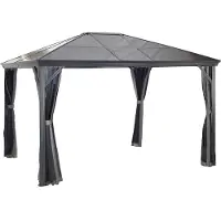 Sojag Pavillon Verona 10x14 anthracite 298 x 423 x 261 cm (L x l x h) Aluminium