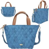 Miss Melody Mini Shopper Miss Melody Blue Quilt