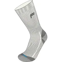 Fuse Hommes, Chaussettes de sport, Outdoor Mountaineering TEC A 100/47-49 Chaussettes en graphite (47 - 49), Gris