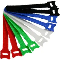 Intos Colliers de serrage (Serre-câbles velcro, 240 mm, 10 pcs)