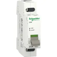 Schneider Interrupteur-sectionneur 1P 20A A9S60120