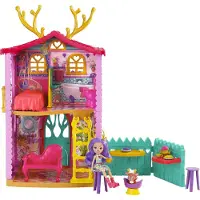 Mattel House Deer 2.0 With Danessa Deer With Toy House Doll Multicolore Enfants