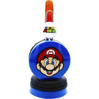 OTL TECHNOLOGIES Super Mario Écouteurs Avec fil Arceau Musique Noir, Bleu, Rouge, Blanc